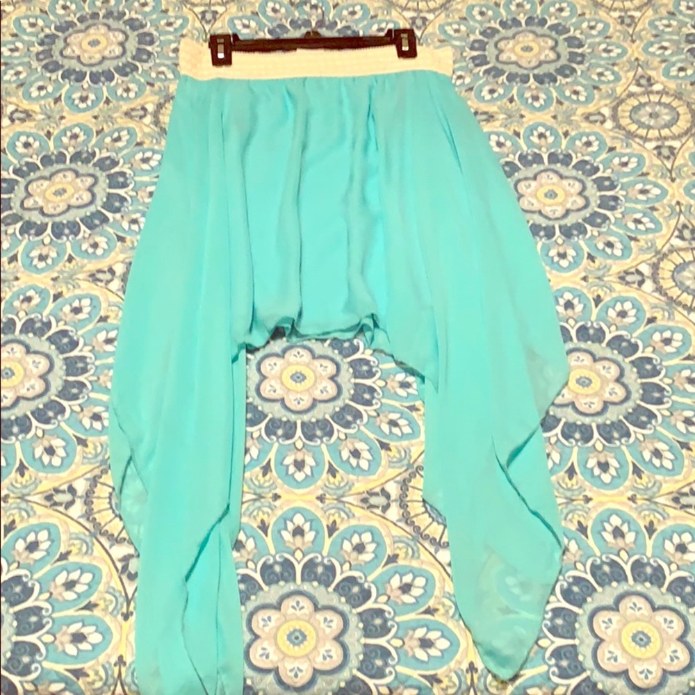 NWT seafoam green skirt